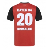 Bayer Leverkusen Alejandro Grimaldo #20 Replika Hemmatröja 2024-25 Kortärmad