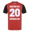 Bayer Leverkusen Alejandro Grimaldo #20 Replika Hemmatröja 2024-25 Kortärmad