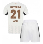 Bayer Leverkusen Amine Adli #21 Replika Bortatröja Barn 2024-25 Kortärmad (+ byxor)