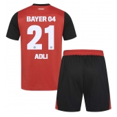 Bayer Leverkusen Amine Adli #21 Replika Hemmatröja Barn 2024-25 Kortärmad (+ byxor)