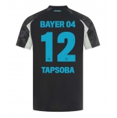 Bayer Leverkusen Edmond Tapsoba #12 Replika Tredjetröja 2024-25 Kortärmad