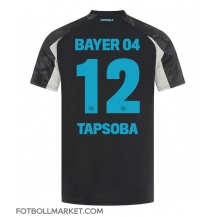 Bayer Leverkusen Edmond Tapsoba #12 Replika Tredjetröja 2024-25 Kortärmad