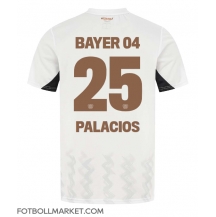 Bayer Leverkusen Exequiel Palacios #25 Replika Bortatröja 2024-25 Kortärmad