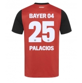 Bayer Leverkusen Exequiel Palacios #25 Replika Hemmatröja 2024-25 Kortärmad