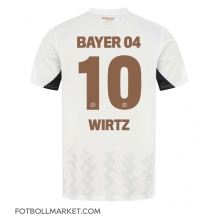 Bayer Leverkusen Florian Wirtz #10 Replika Bortatröja 2024-25 Kortärmad