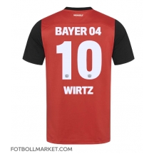 Bayer Leverkusen Florian Wirtz #10 Replika Hemmatröja 2024-25 Kortärmad