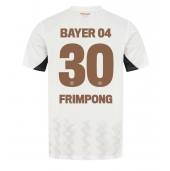 Bayer Leverkusen Jeremie Frimpong #30 Replika Bortatröja 2024-25 Kortärmad