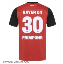 Bayer Leverkusen Jeremie Frimpong #30 Replika Hemmatröja 2024-25 Kortärmad