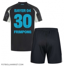 Bayer Leverkusen Jeremie Frimpong #30 Replika Tredjetröja Barn 2024-25 Kortärmad (+ byxor)