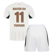 Bayer Leverkusen Martin Terrier #11 Replika Bortatröja Barn 2024-25 Kortärmad (+ byxor)