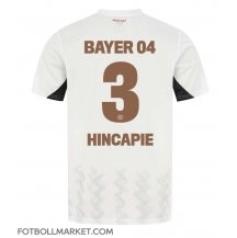 Bayer Leverkusen Piero Hincapie #3 Replika Bortatröja 2024-25 Kortärmad