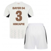 Bayer Leverkusen Piero Hincapie #3 Replika Bortatröja Barn 2024-25 Kortärmad (+ byxor)