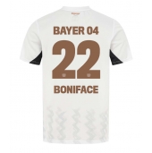 Bayer Leverkusen Victor Boniface #22 Replika Bortatröja 2024-25 Kortärmad