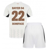 Bayer Leverkusen Victor Boniface #22 Replika Bortatröja Barn 2024-25 Kortärmad (+ byxor)