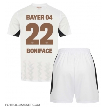 Bayer Leverkusen Victor Boniface #22 Replika Bortatröja Barn 2024-25 Kortärmad (+ byxor)