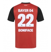 Bayer Leverkusen Victor Boniface #22 Replika Hemmatröja 2024-25 Kortärmad