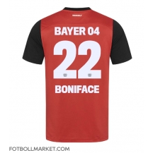 Bayer Leverkusen Victor Boniface #22 Replika Hemmatröja 2024-25 Kortärmad