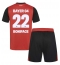 Bayer Leverkusen Victor Boniface #22 Replika Hemmatröja Barn 2024-25 Kortärmad (+ byxor)