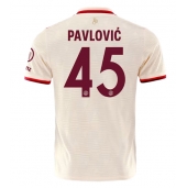 Bayern Munich Aleksandar Pavlovic #45 Replika Tredjetröja 2024-25 Kortärmad