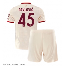 Bayern Munich Aleksandar Pavlovic #45 Replika Tredjetröja Barn 2024-25 Kortärmad (+ byxor)