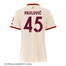 Bayern Munich Aleksandar Pavlovic #45 Replika Tredjetröja Dam 2024-25 Kortärmad