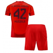 Bayern Munich Jamal Musiala #42 Replika Hemmatröja Barn 2024-25 Kortärmad (+ byxor)