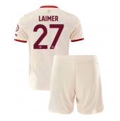 Bayern Munich Konrad Laimer #27 Replika Tredjetröja Barn 2024-25 Kortärmad (+ byxor)