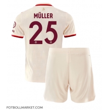 Bayern Munich Thomas Muller #25 Replika Tredjetröja Barn 2024-25 Kortärmad (+ byxor)