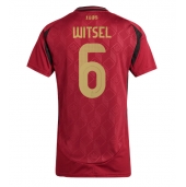 Belgien Axel Witsel #6 Replika Hemmatröja Dam EM 2024 Kortärmad