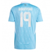 Belgien Johan Bakayoko #19 Replika Bortatröja EM 2024 Kortärmad