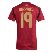 Belgien Johan Bakayoko #19 Replika Hemmatröja Dam EM 2024 Kortärmad