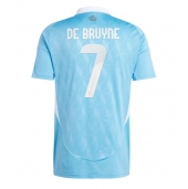 Belgien Kevin De Bruyne #7 Replika Bortatröja EM 2024 Kortärmad