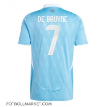 Belgien Kevin De Bruyne #7 Replika Bortatröja EM 2024 Kortärmad