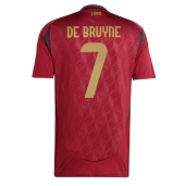 Belgien Kevin De Bruyne #7 Replika Hemmatröja EM 2024 Kortärmad