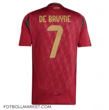 Belgien Kevin De Bruyne #7 Replika Hemmatröja EM 2024 Kortärmad