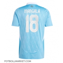 Belgien Orel Mangala #18 Replika Bortatröja EM 2024 Kortärmad