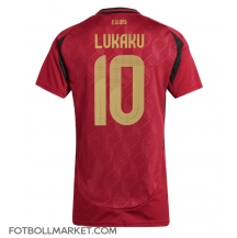 Belgien Romelu Lukaku #10 Replika Hemmatröja Dam EM 2024 Kortärmad