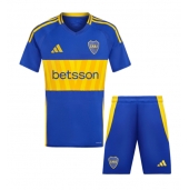 Boca Juniors Replika Hemmatröja Barn 2024-25 Kortärmad (+ byxor)