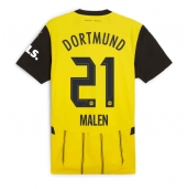 Borussia Dortmund Donyell Malen #21 Replika Hemmatröja 2024-25 Kortärmad