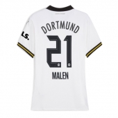 Borussia Dortmund Donyell Malen #21 Replika Tredjetröja Dam 2024-25 Kortärmad