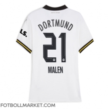 Borussia Dortmund Donyell Malen #21 Replika Tredjetröja Dam 2024-25 Kortärmad