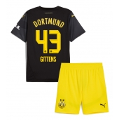 Borussia Dortmund Jamie Bynoe-Gittens #43 Replika Bortatröja Barn 2024-25 Kortärmad (+ byxor)