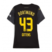 Borussia Dortmund Jamie Bynoe-Gittens #43 Replika Bortatröja Dam 2024-25 Kortärmad