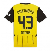 Borussia Dortmund Jamie Bynoe-Gittens #43 Replika Hemmatröja 2024-25 Kortärmad