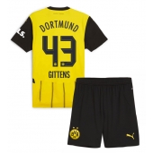 Borussia Dortmund Jamie Bynoe-Gittens #43 Replika Hemmatröja Barn 2024-25 Kortärmad (+ byxor)