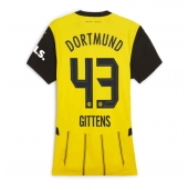 Borussia Dortmund Jamie Bynoe-Gittens #43 Replika Hemmatröja Dam 2024-25 Kortärmad