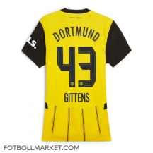 Borussia Dortmund Jamie Bynoe-Gittens #43 Replika Hemmatröja Dam 2024-25 Kortärmad