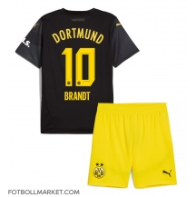 Borussia Dortmund Julian Brandt #10 Replika Bortatröja Barn 2024-25 Kortärmad (+ byxor)