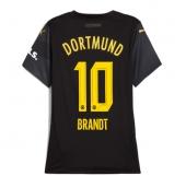 Borussia Dortmund Julian Brandt #10 Replika Bortatröja Dam 2024-25 Kortärmad