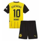 Borussia Dortmund Julian Brandt #10 Replika Hemmatröja Barn 2024-25 Kortärmad (+ byxor)